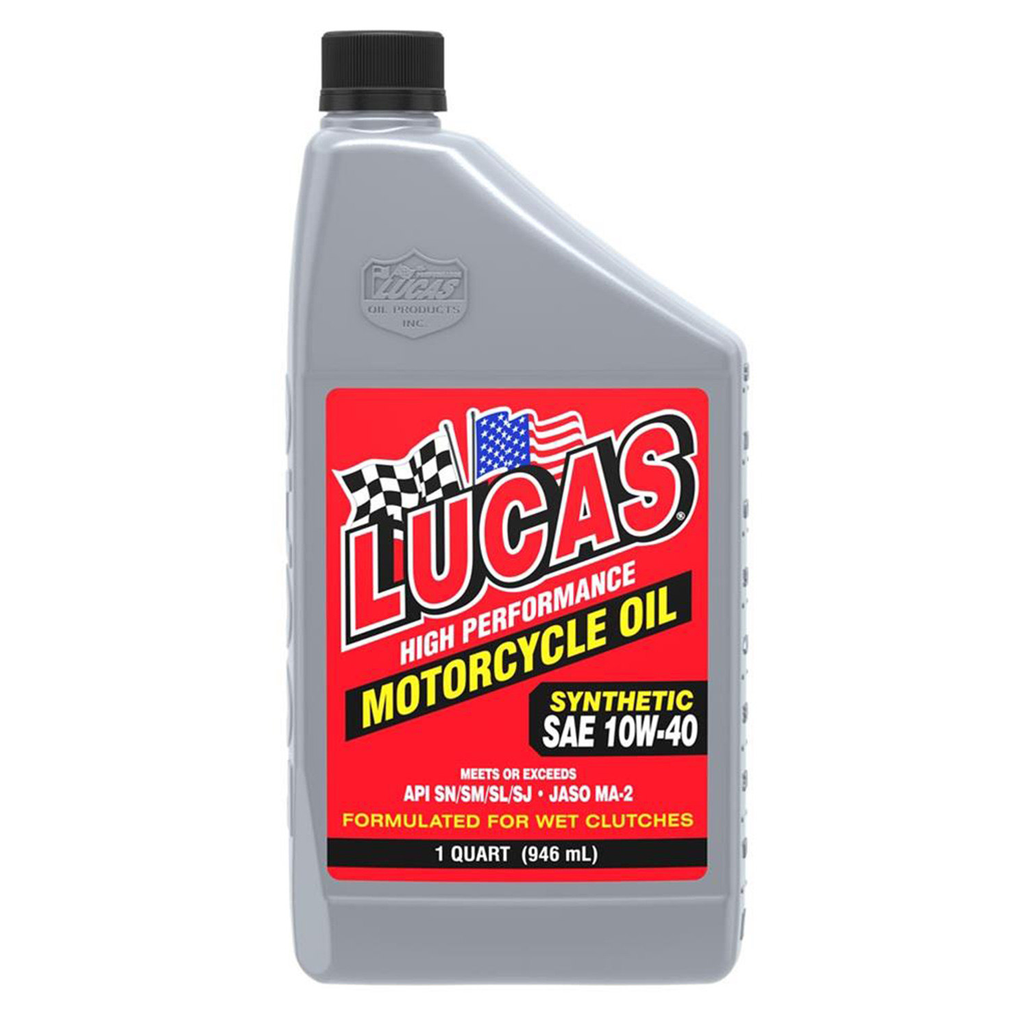10710-1 _a 10w40 Lucas High Performance Motorcycle Oil 10710-1 - Image 1