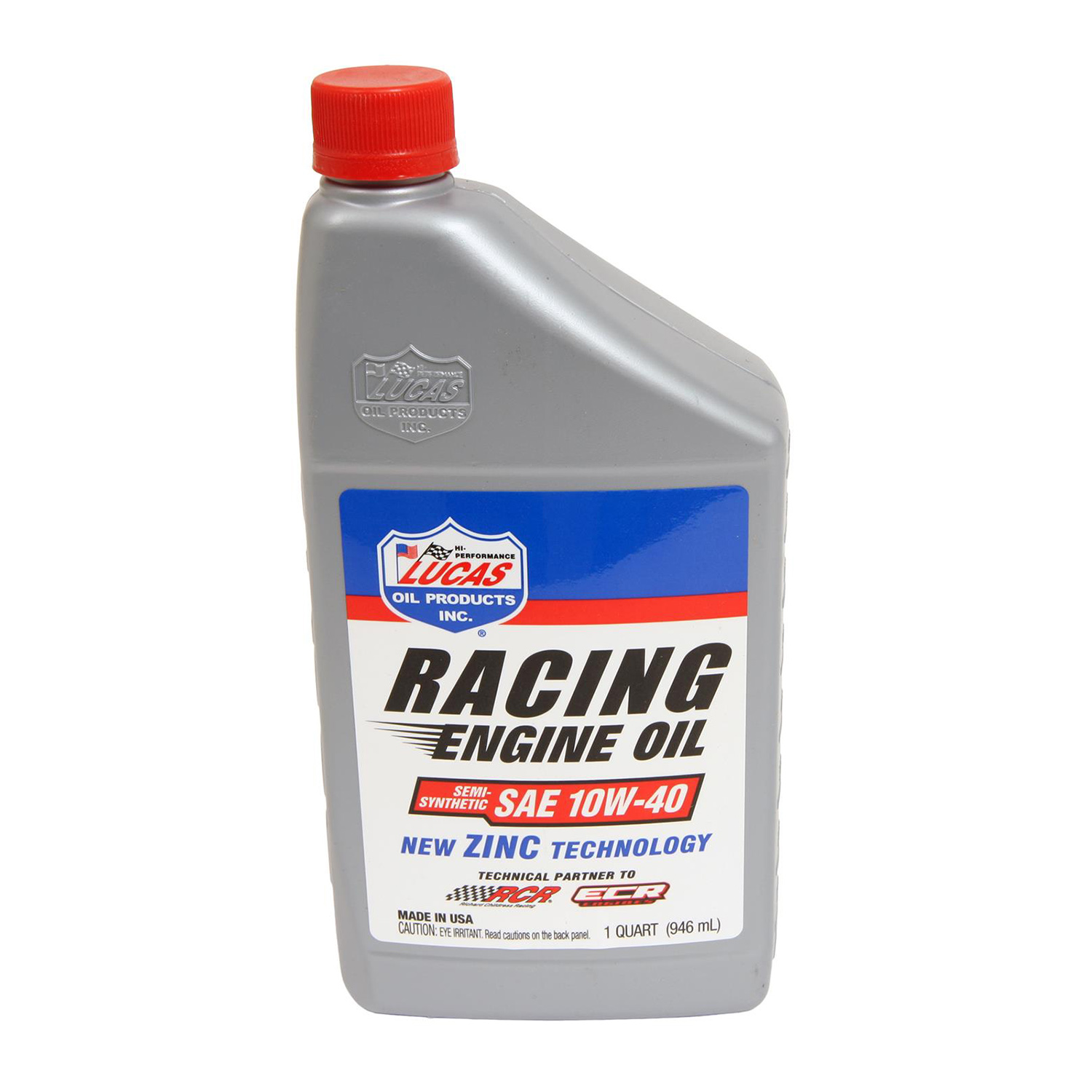 10943-1 _a 10w40 Lucas Racing-Only High Performance Motor Oil 10943-1 - Image 1